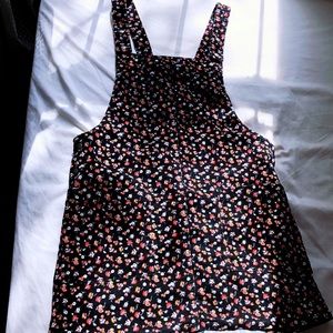 Floral corduroy jumper